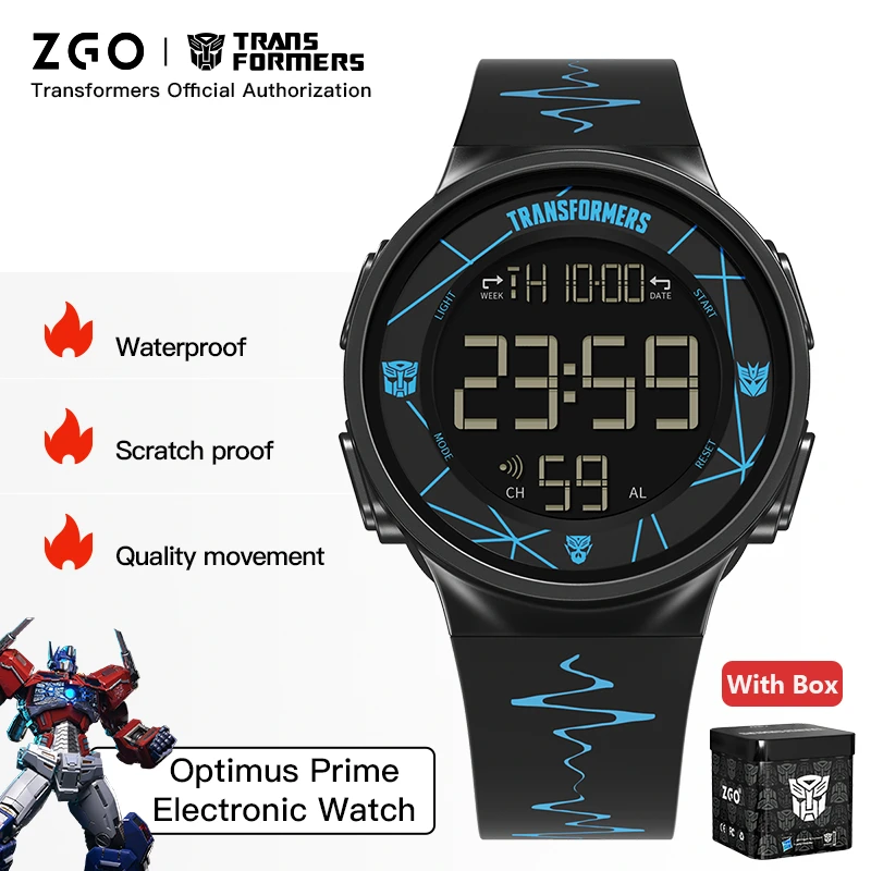 Zgo x transformers kids' watches