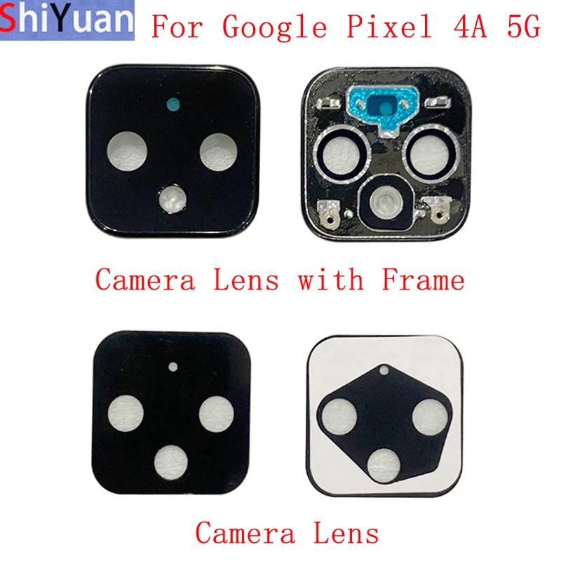 Стекло объектива задней камеры для google pixel 4a 5g