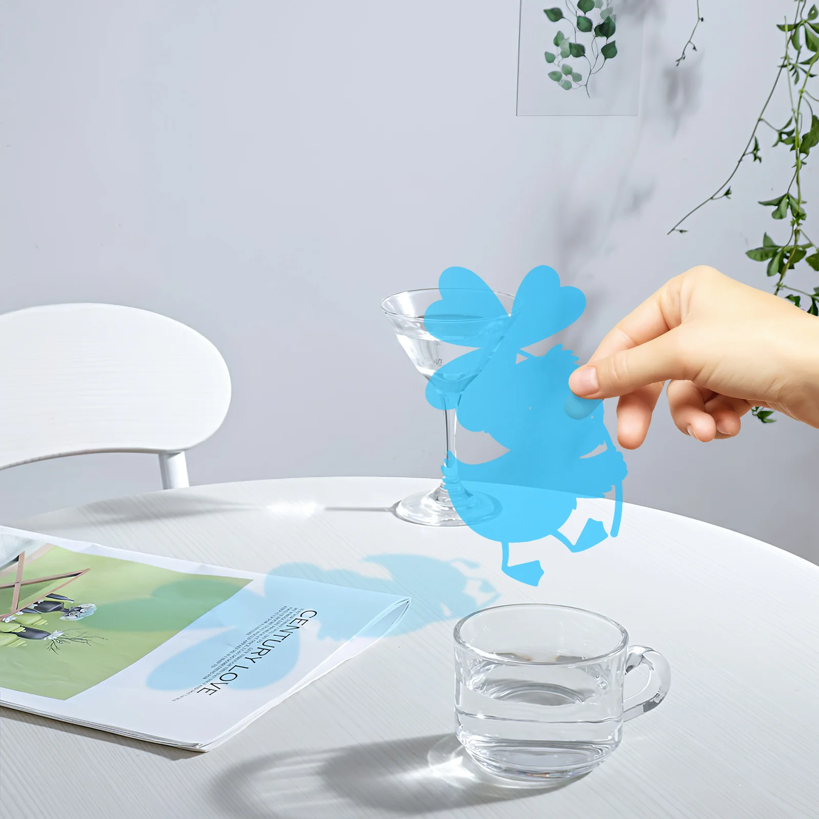 9 листов, прозрачные цветные целлофановые листы - Фотография_6