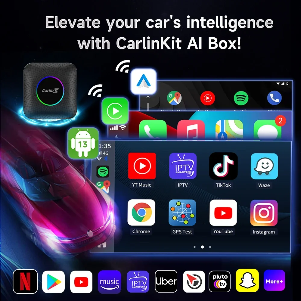 Carlinkit 8 гб беспроводной android - Фотография_6