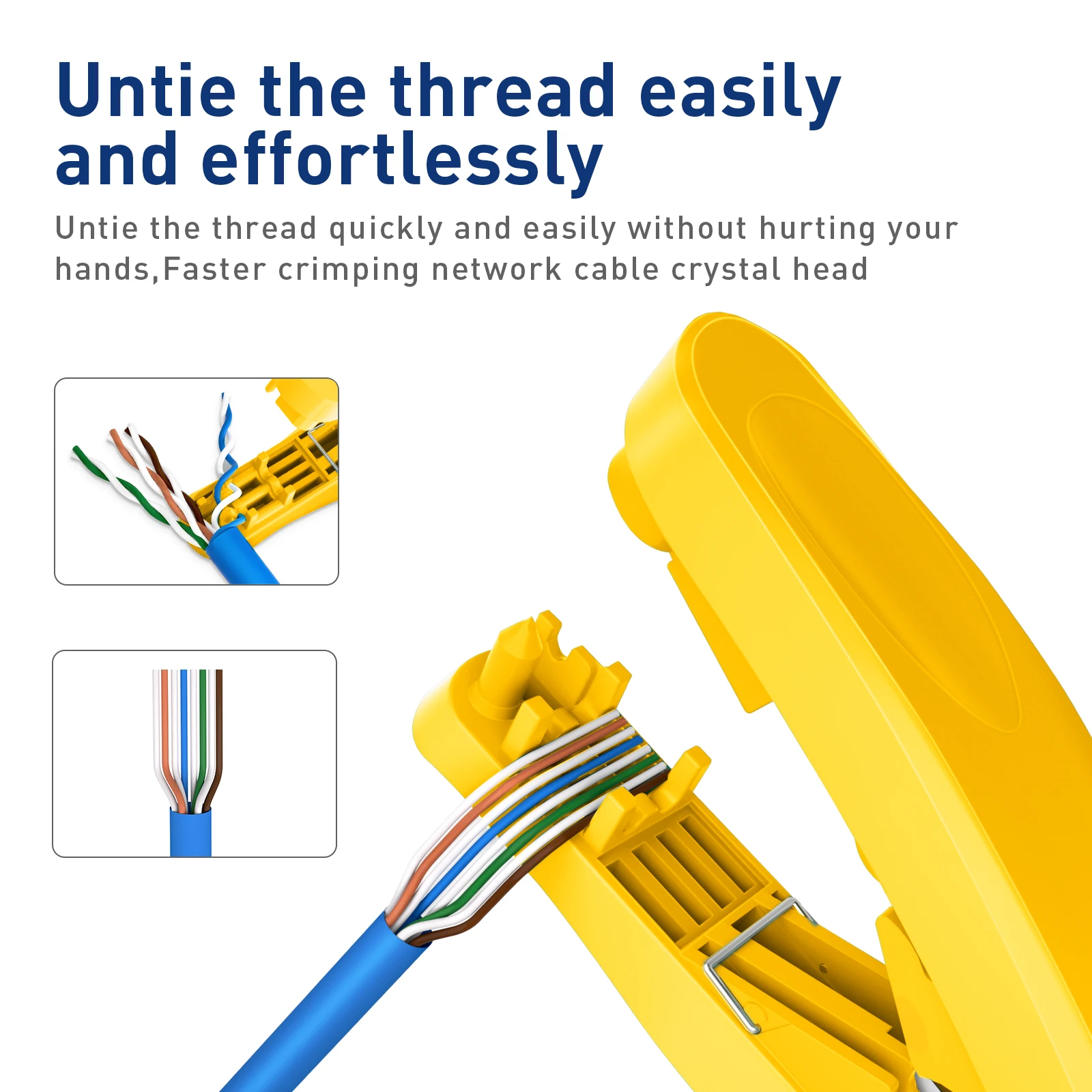 Инструмент для зачистки сетевого кабеля zoerax rj45 4 в 1 - Фотография_4