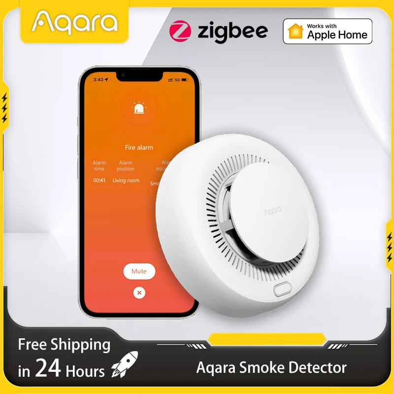 Aqara детектор дыма zigbee 3