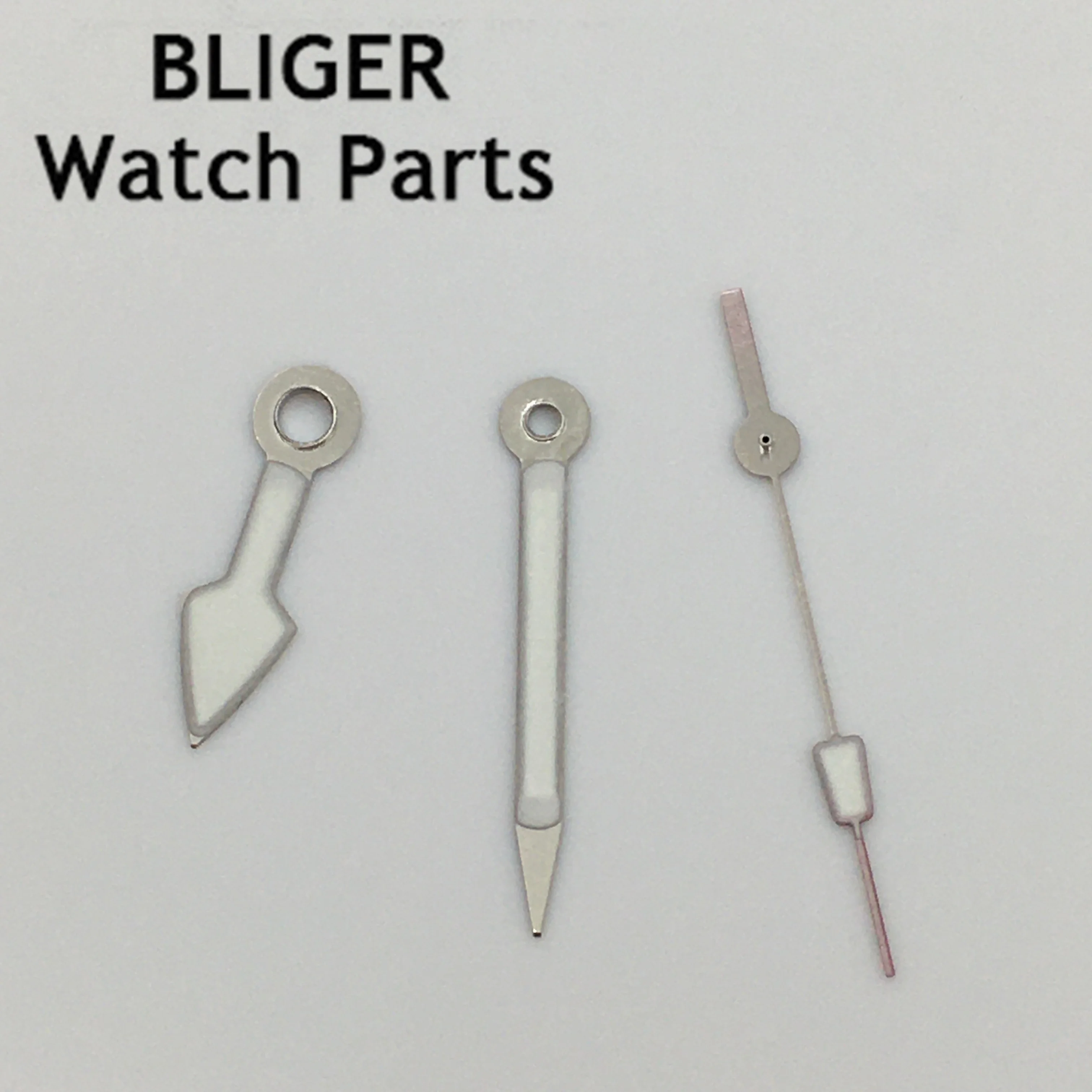 Bliger серебряные часы руки зеленые - Фотография_5