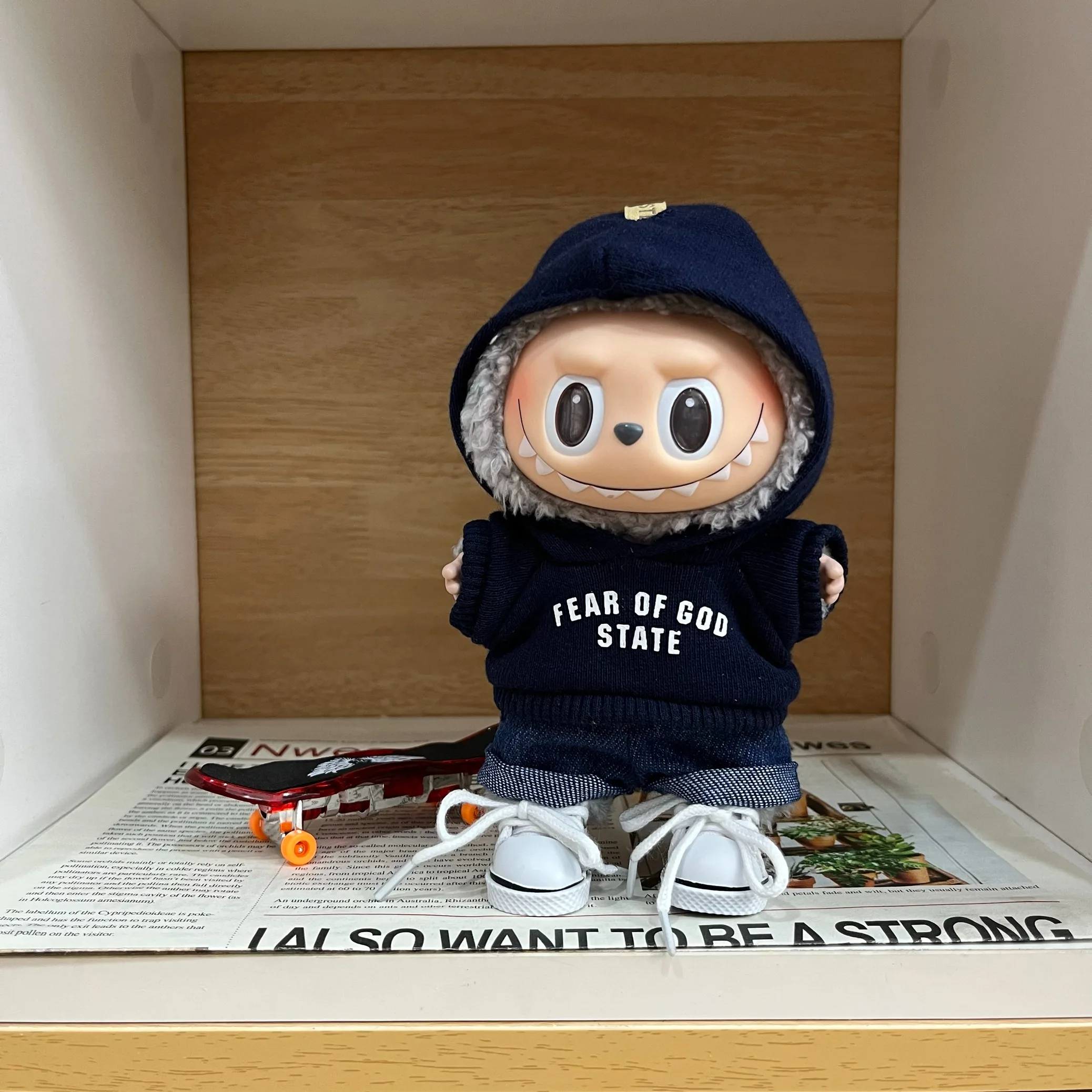 17 см labubu i ii idol