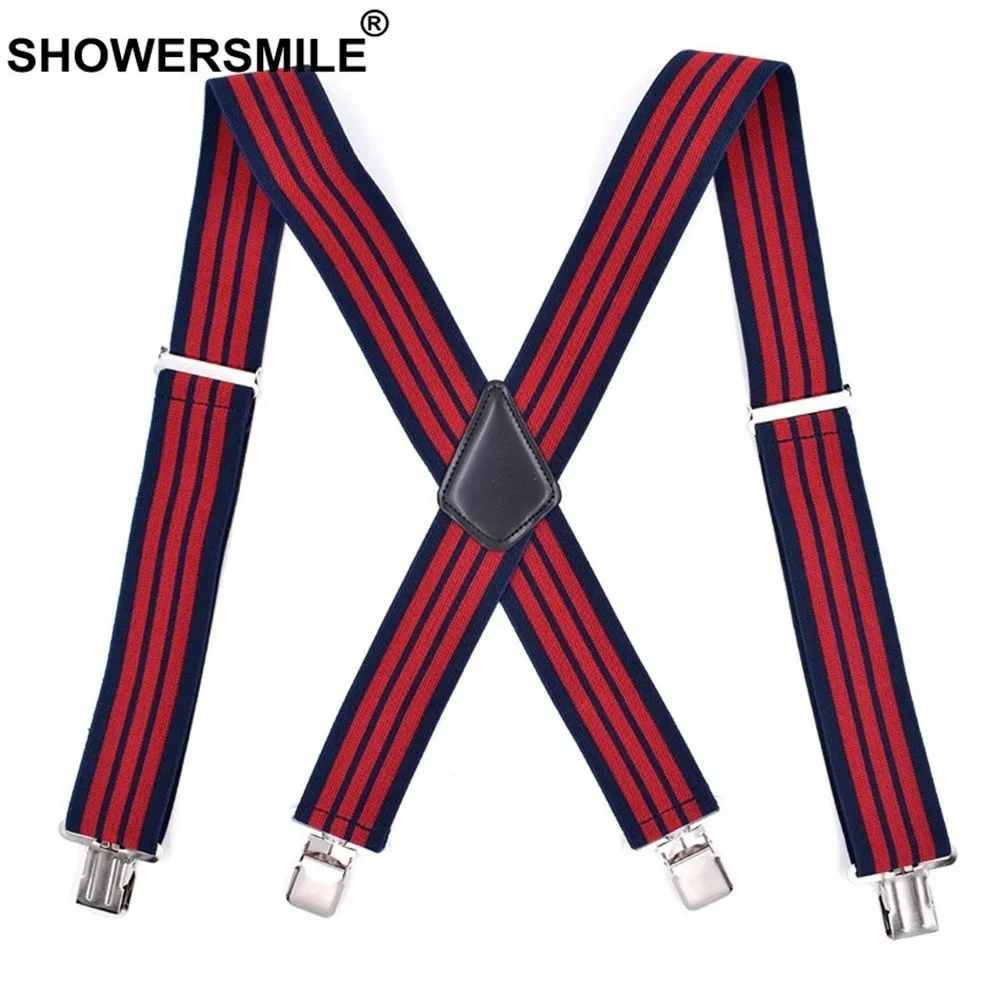 Showersmile, широкие подтяжки 5 см - Фотография_6