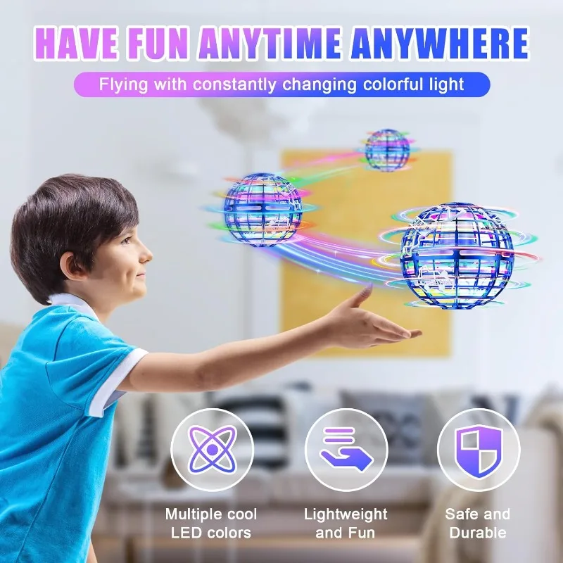 Upgrade hover boomerang ball 6 световых эффектов - Фотография_4