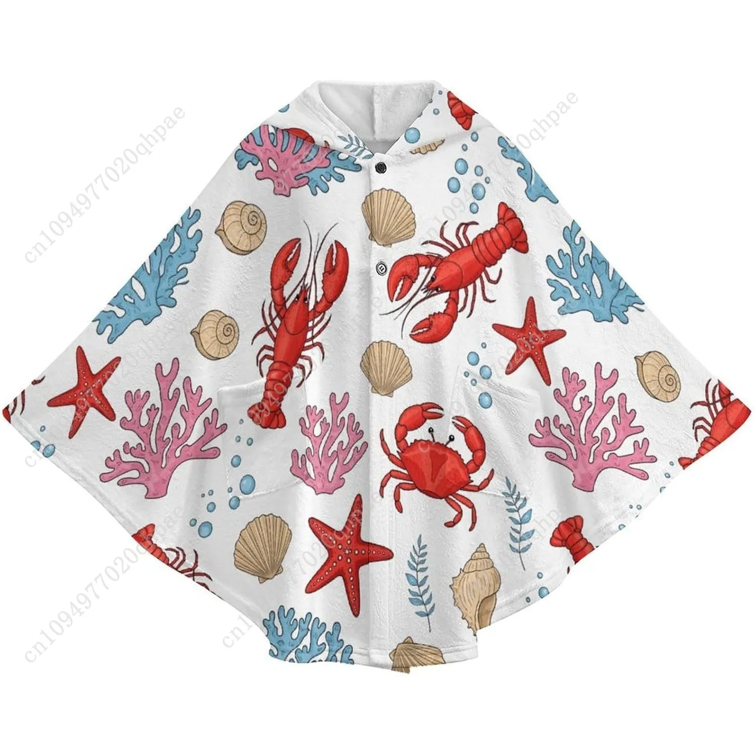 Уютный фланелевой свитер-одеяло - Фотография_4