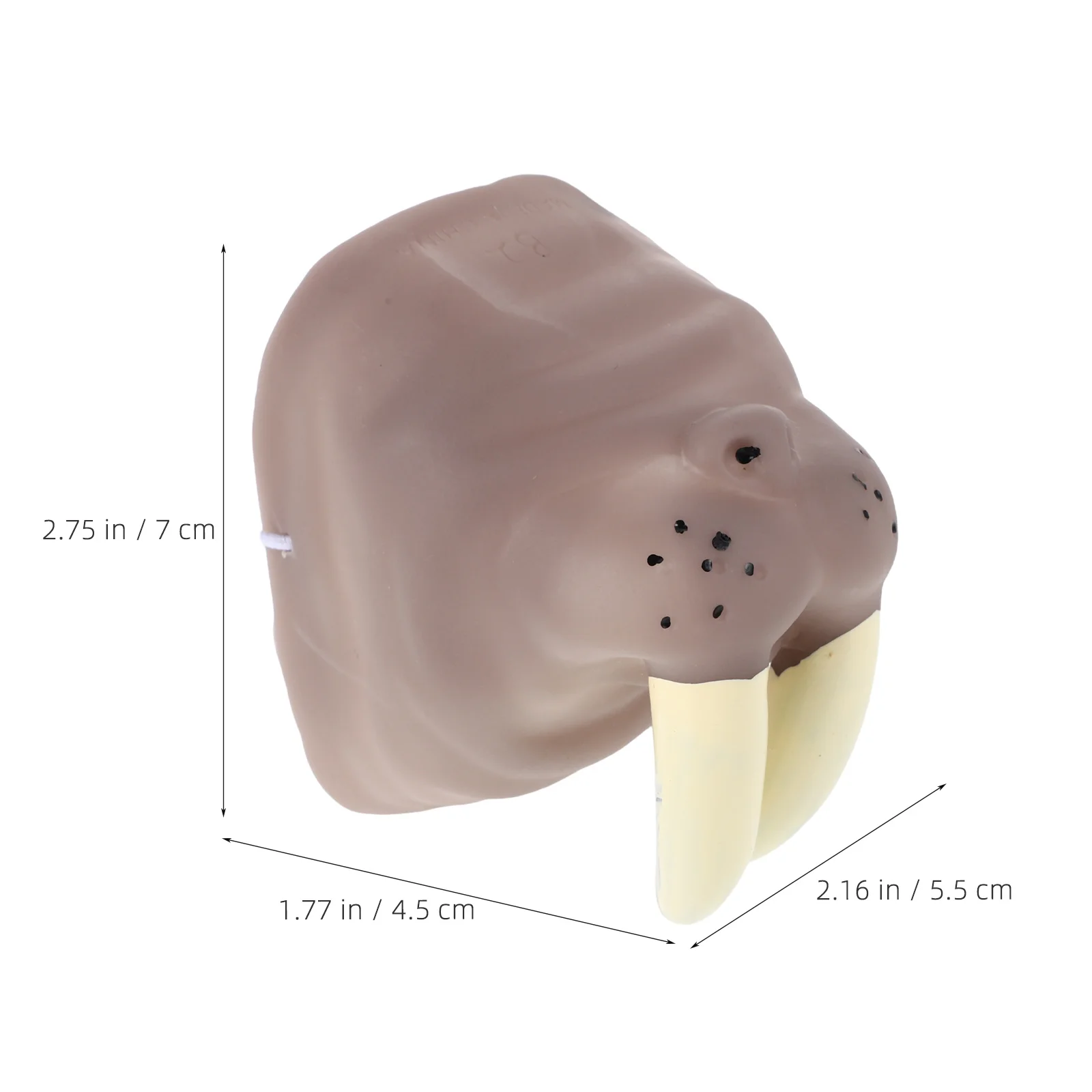 Реалистичный реквизит для косплея с носом морского слона - Фотография_3