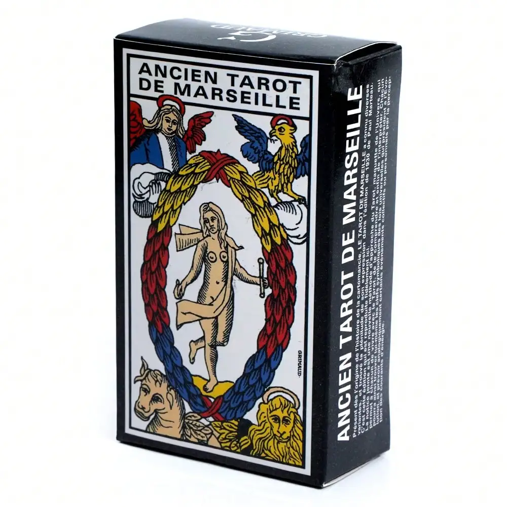 Français oracle ancien tarot de marseille с бумажным путеводителем