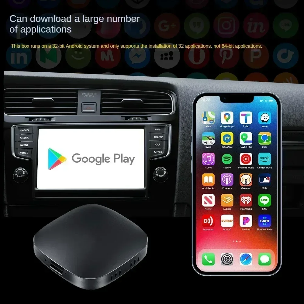 Новый 3в1 carplay ai box android13 - Фотография_6