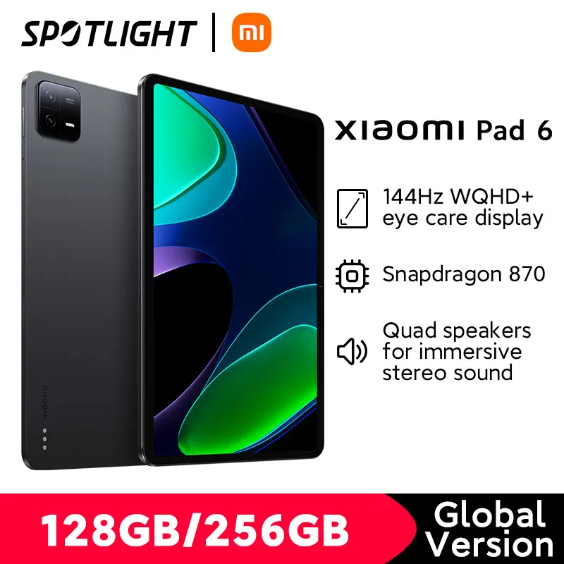 Новая глобальная версия xiaomi pad 6
