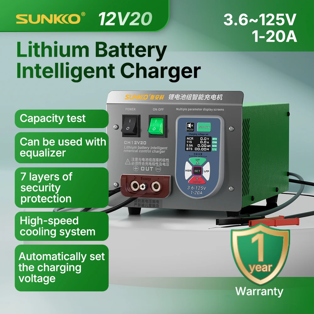 Sunkko ch12v20 125 в/20 а профессиональный - Фотография_4