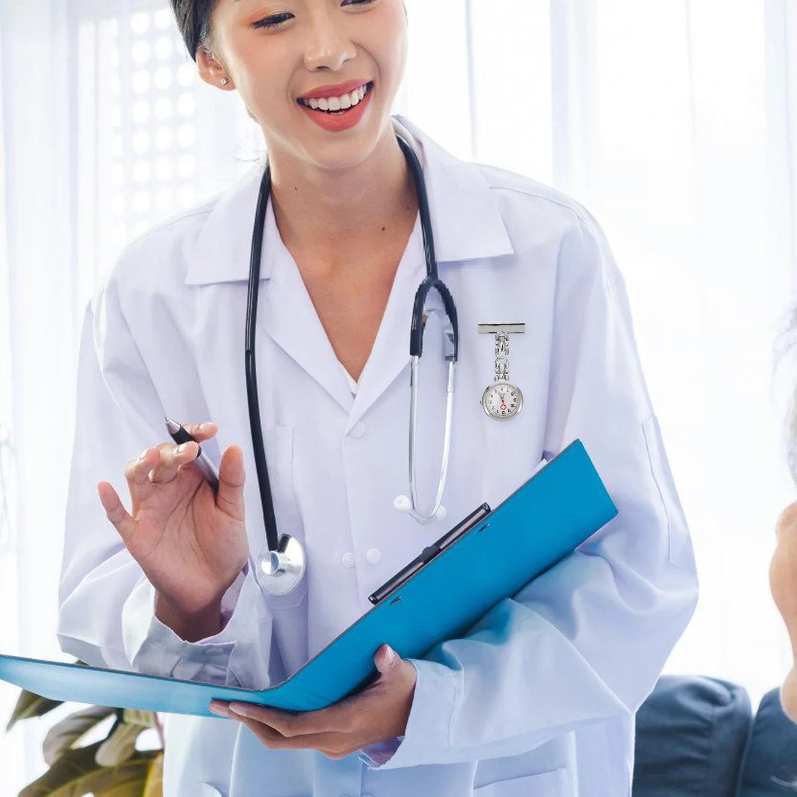 Медицинские карманные часы из розового золота - Фотография_2