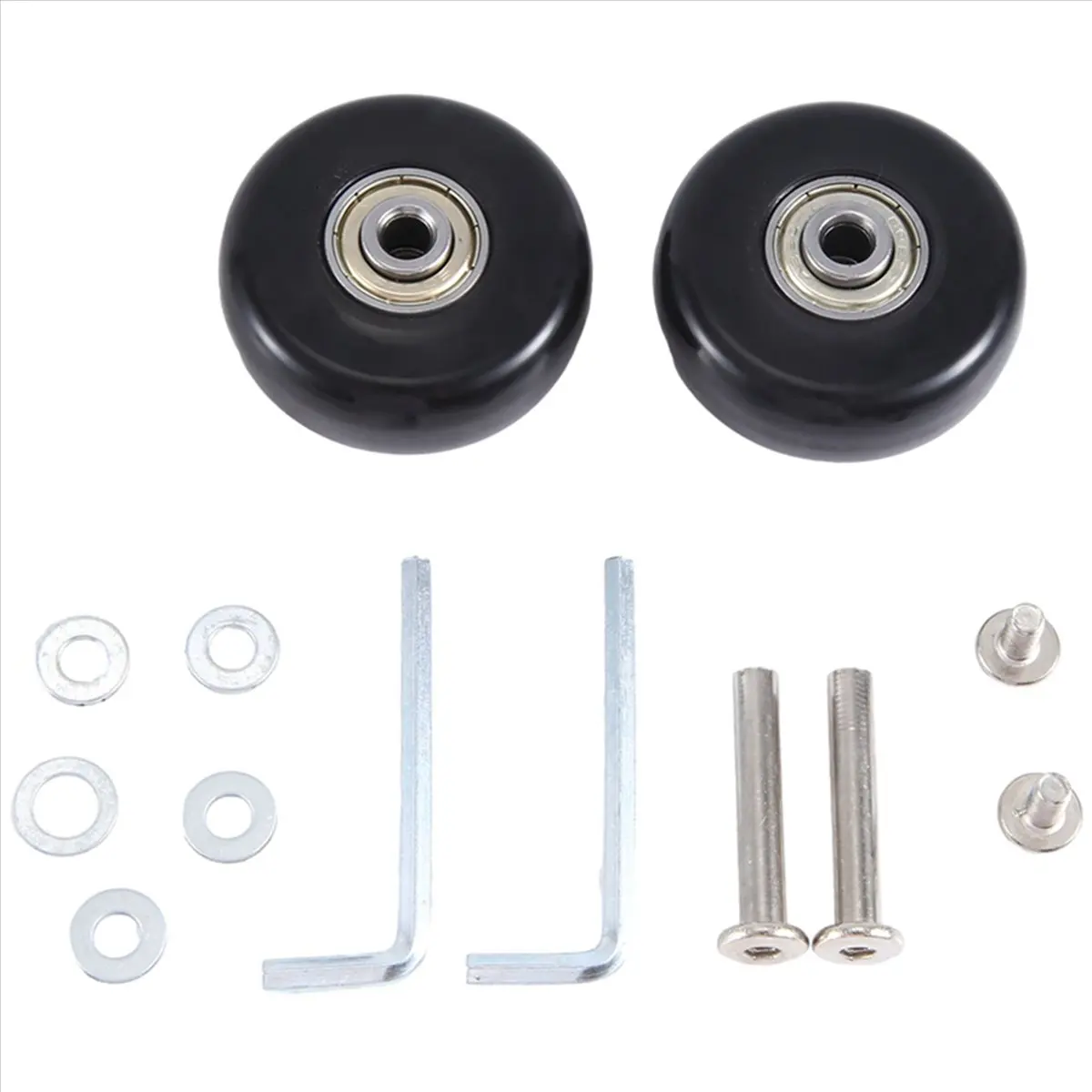 Abqr 50x18 мм, набор из 2 сменных колес для чемодана