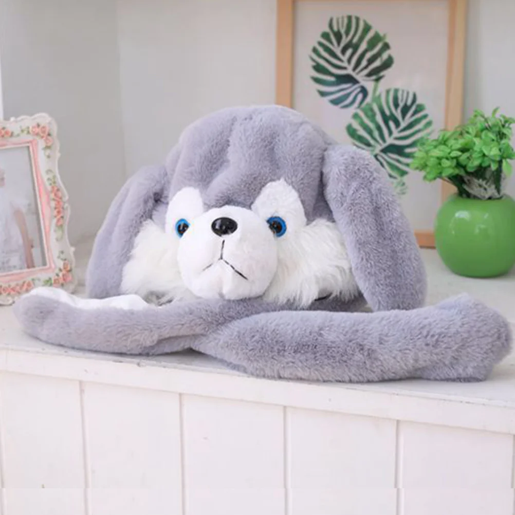 Зимние головные уборы с животными