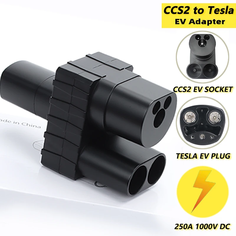 Адаптер зарядного устройства ccs2 к tesla ev - Фотография_2