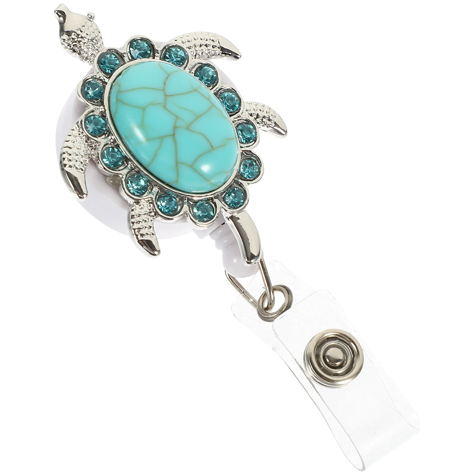 Выдвижная пряжка для бейджа в форме черепахи - Фотография_4