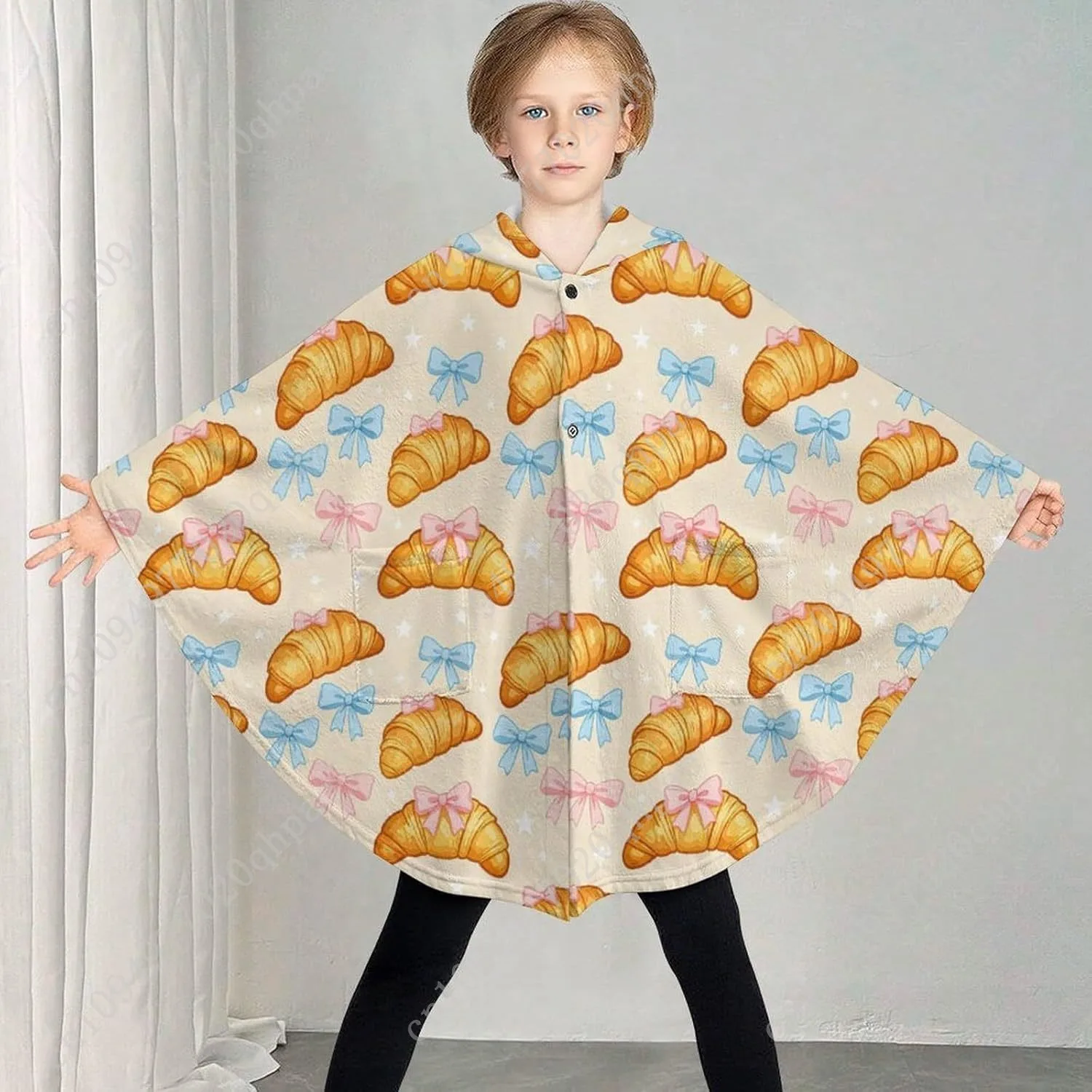 Уютный фланелевой свитер-одеяло - Фотография_2