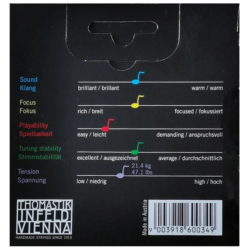 Новое качество thomastik dominant 135b 135 - Фотография_5