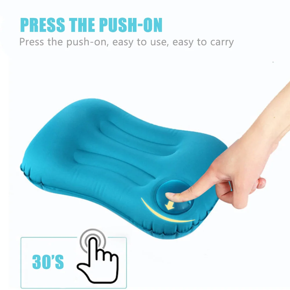 Надувная подушка портативная складная