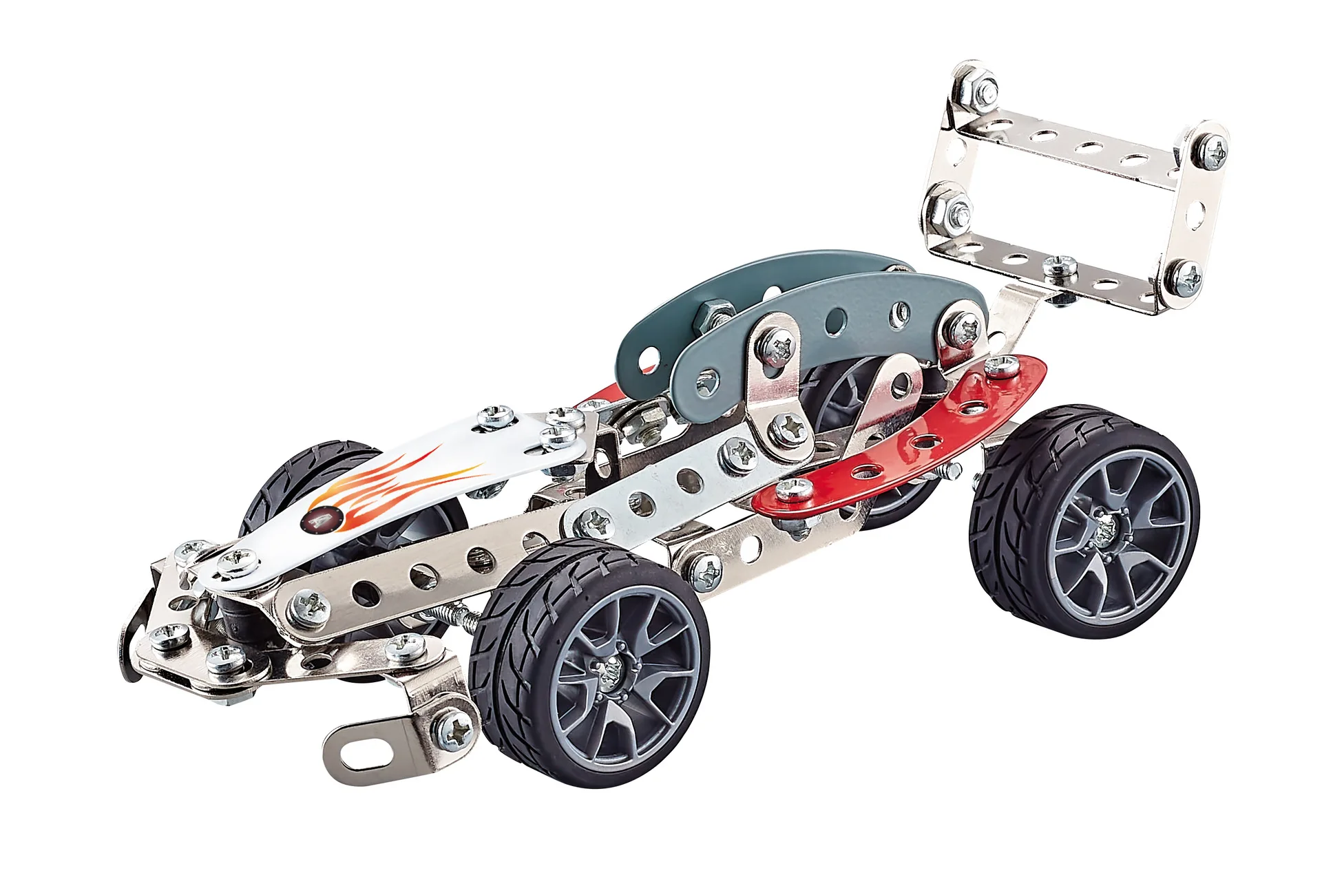 Модель поезда, металлические строительные блоки - Фотография_3