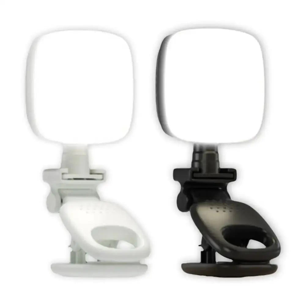 Портативный светодиодный светильник для селфи с зажимом