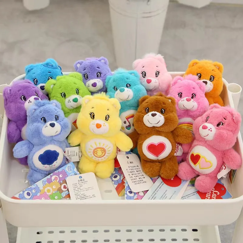 Натуральная милая плюшевая подвеска carebears