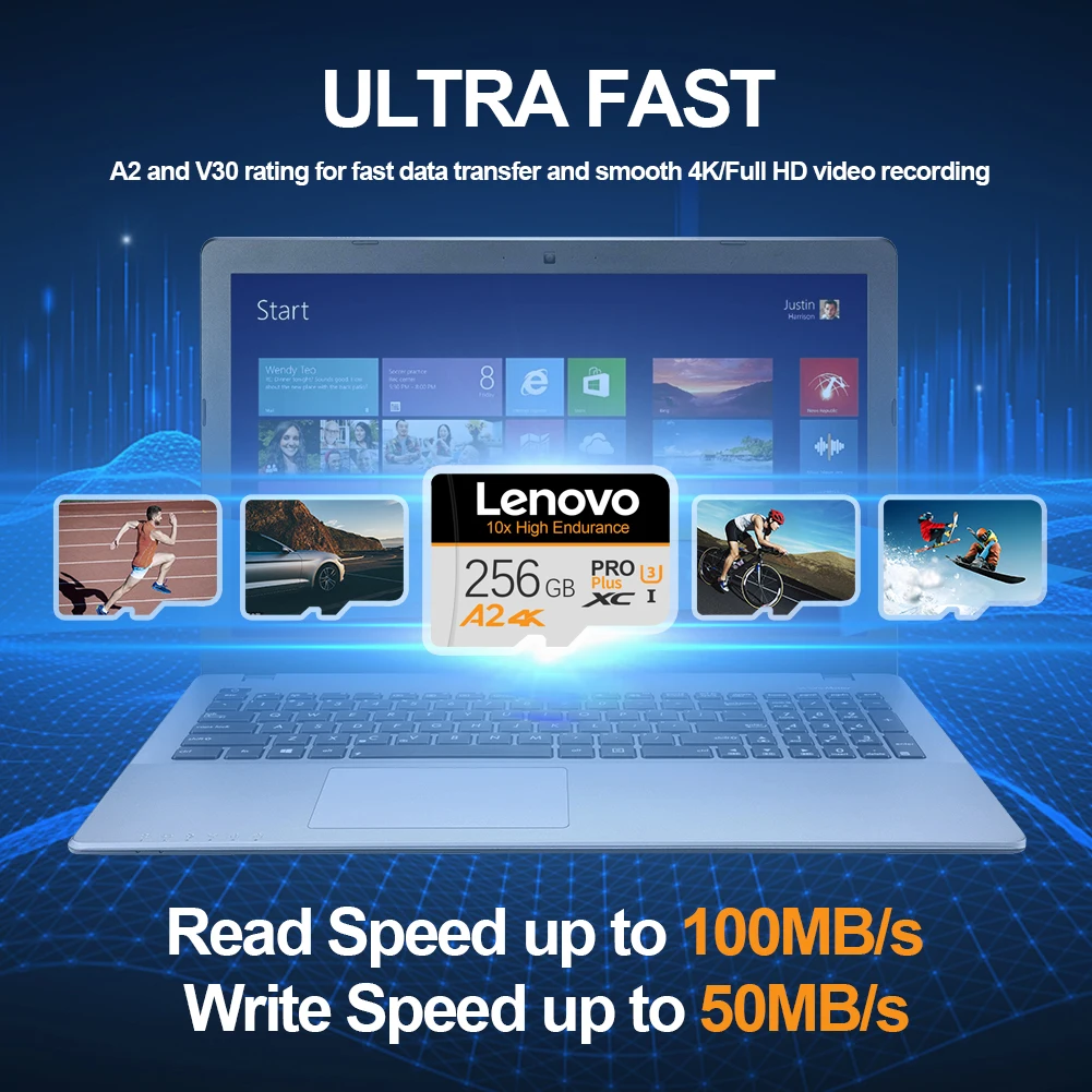 Lenovo 2 тб micro tf sd-карта 128 - Фотография_2