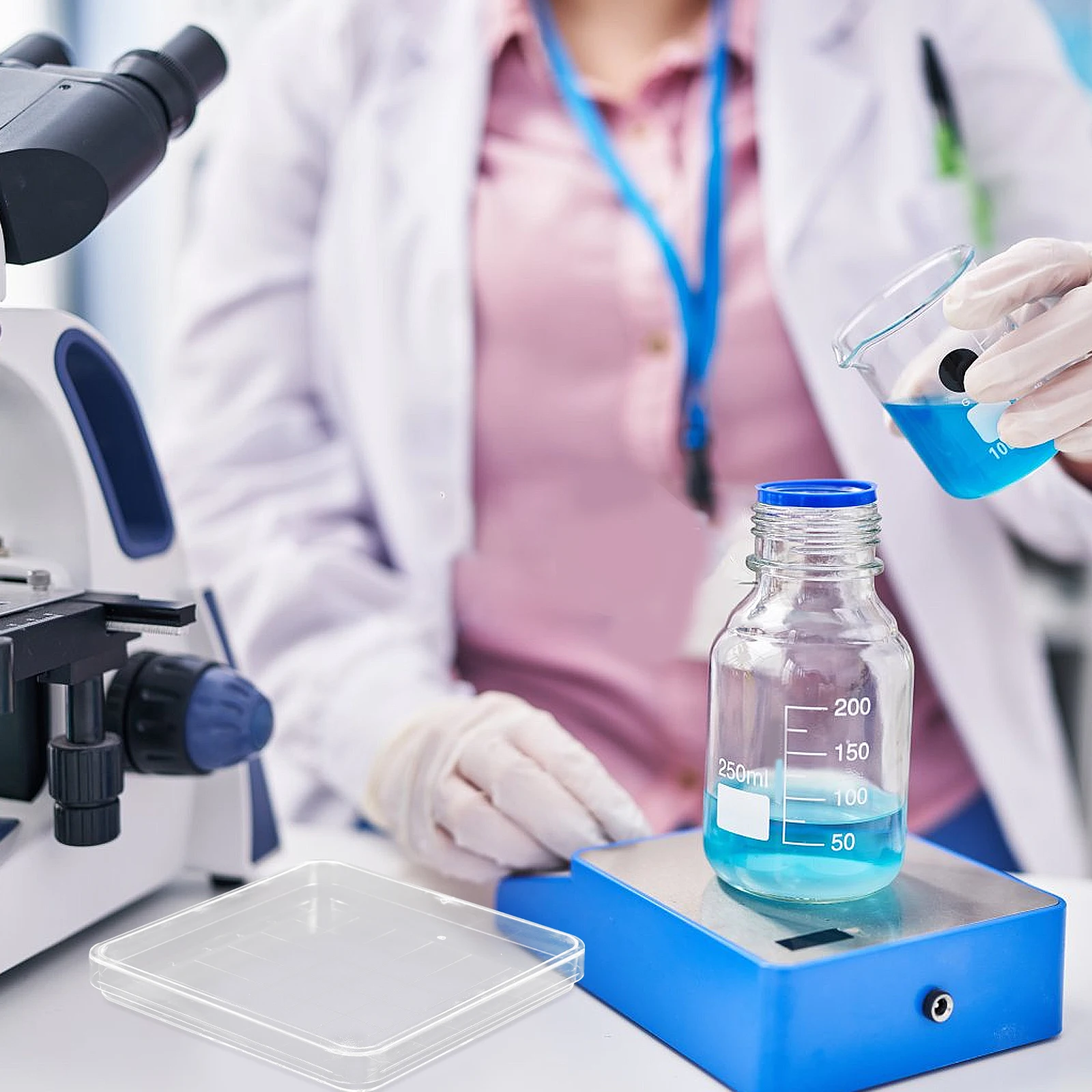 Квадратные чашки петри 10x10 см - Фотография_3