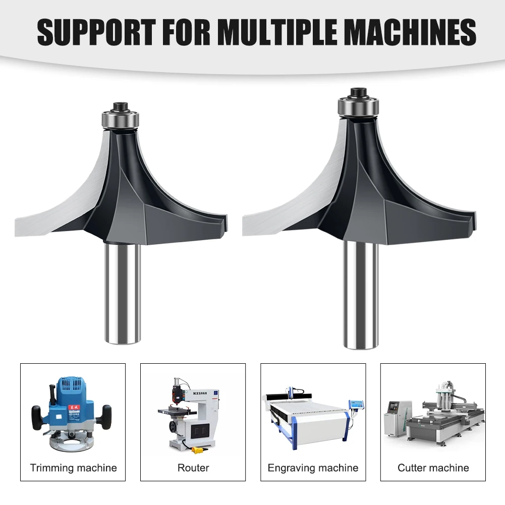 Угловая фреза с хвостовиком 12 мм и подшипником - Фотография_3
