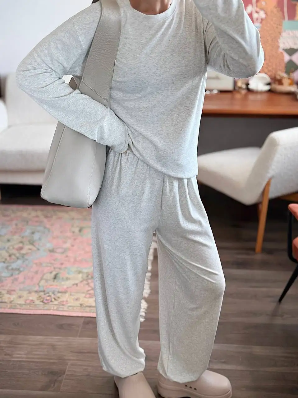 Комплекты брюк с длинными рукавами осень-осень 2025 г - Фотография_4