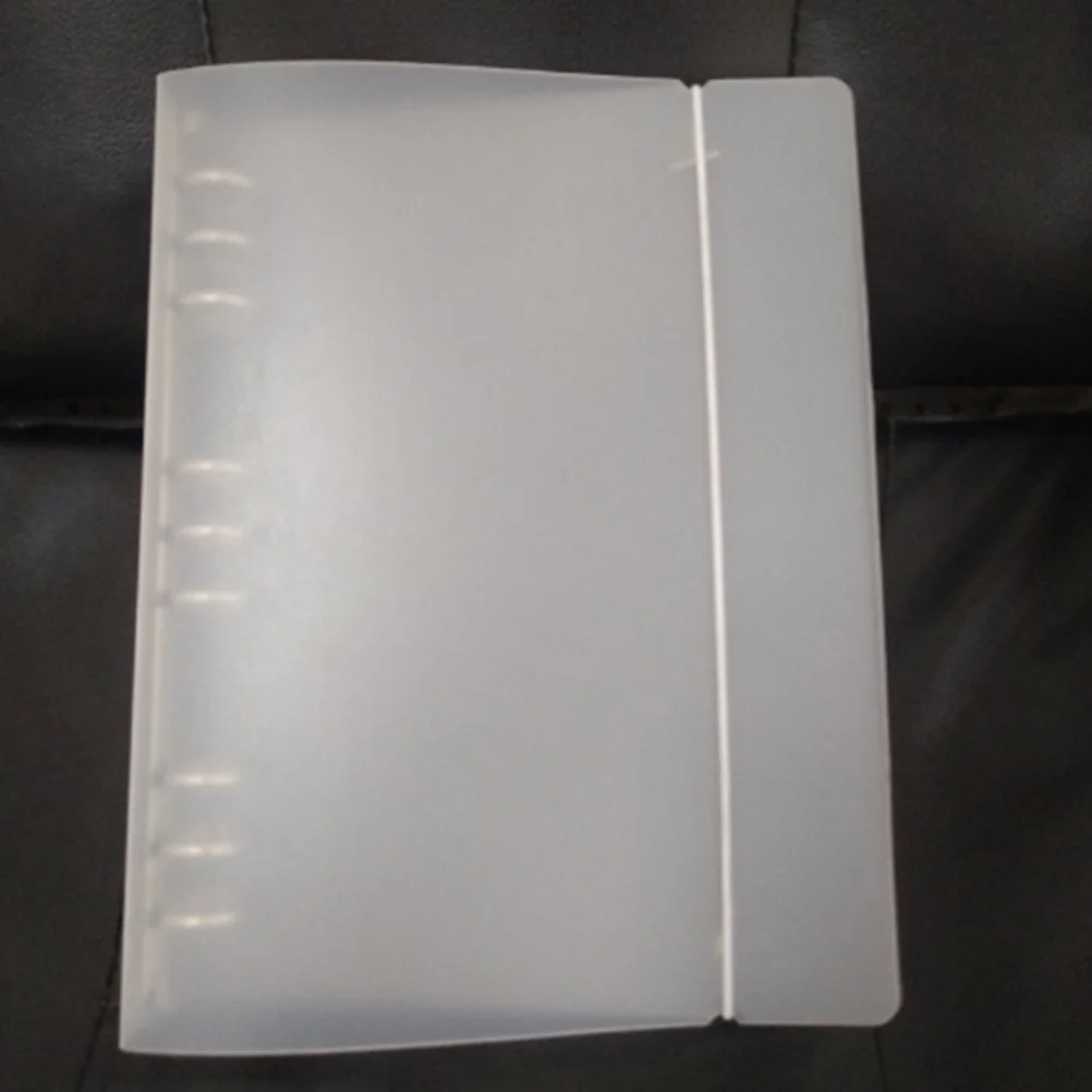 B5 пластиковая прозрачная папка с круглым кольцом - Фотография_4