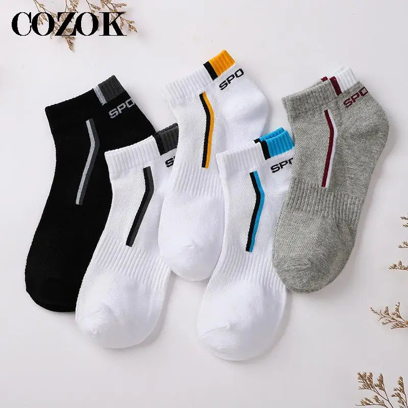 5 пар мужских носков до щиколотки размера 38-47 - Фотография_5