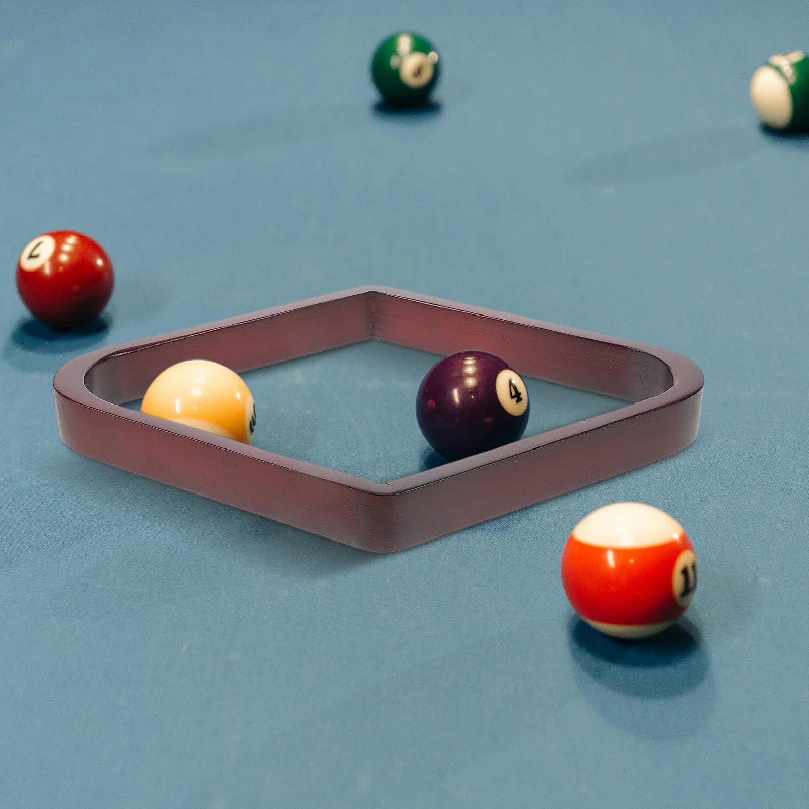 Деревянная треугольная стойка в форме шарика для 2-1/4 дюймов - Фотография_6