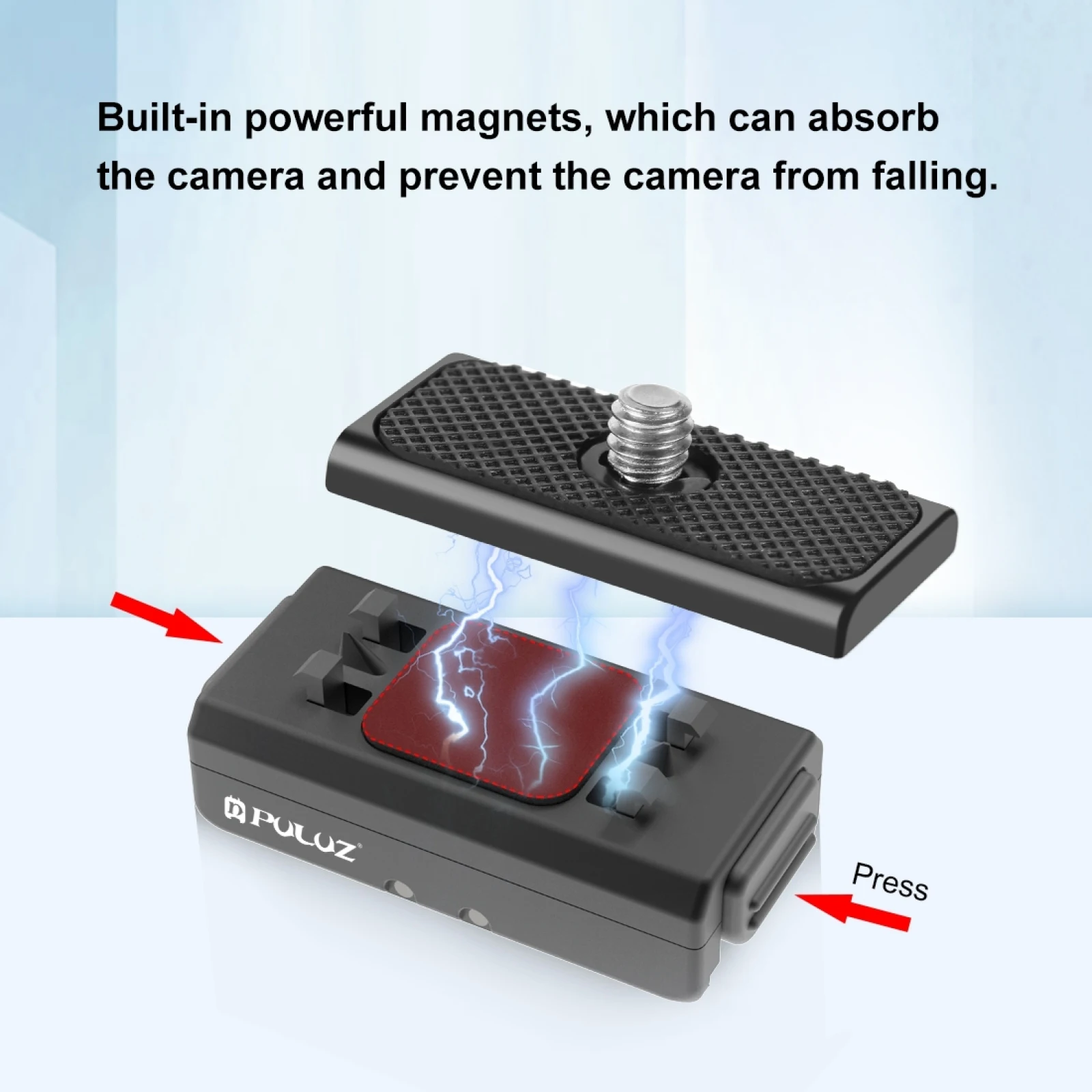 Ace pro / x4 puluz магнитное быстросъемное - Фотография_5
