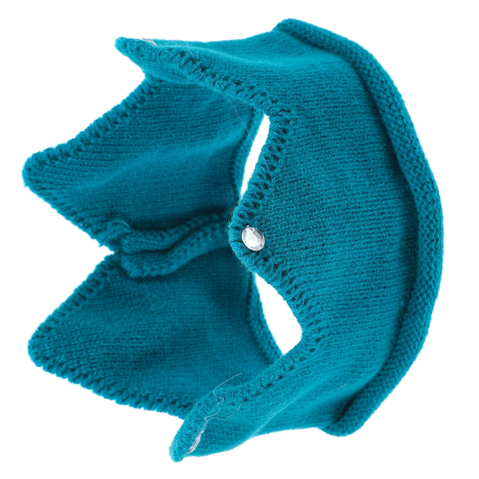 Детская вязаная шапка с короной для дня рождения - Фотография_5