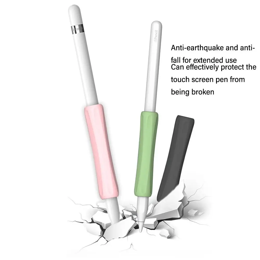 Чехол со стилусом силиконовый для apple pencil 1 2 - Фотография_3