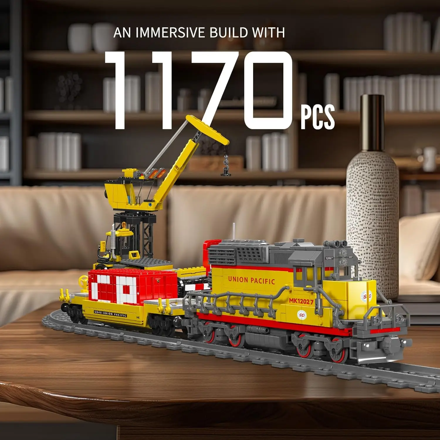 Mould king world train 12027 emd - Фотография_4