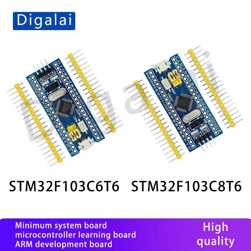 100% новая оригинальная минимальная системная плата stm32f103c6t6/c8t6