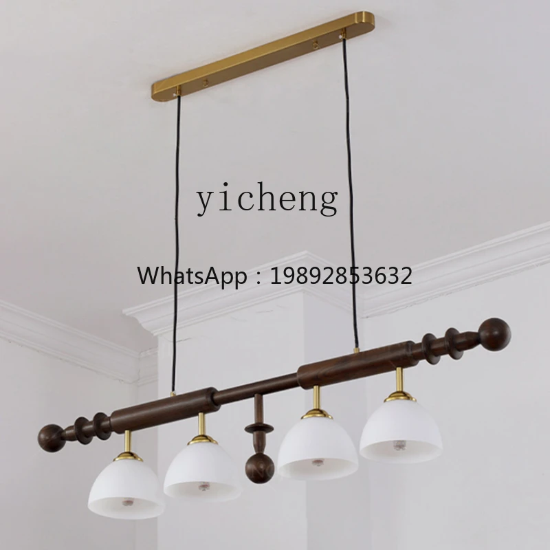 Люстра из массива дерева в стиле ретро - Фотография_2