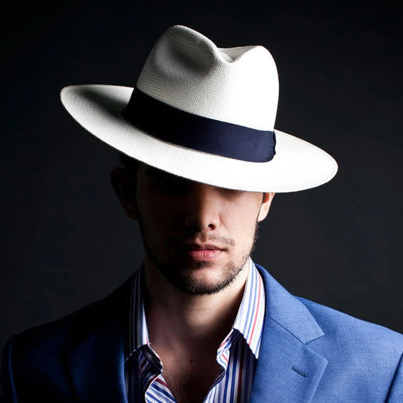 Панама sombrero мужская соломенная - Фотография_6