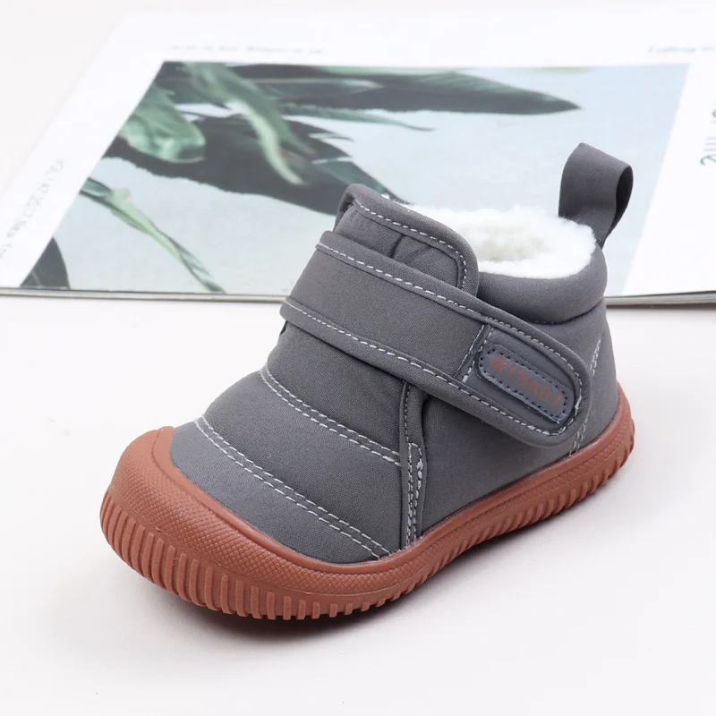 Toddler warm boots soft sole