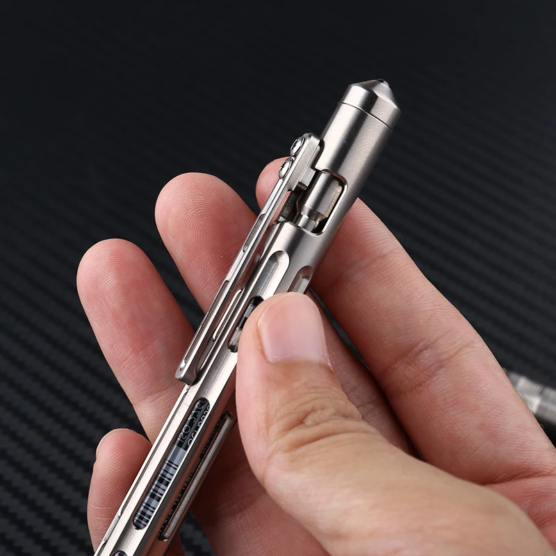 Портативная тактическая ручка из титанового сплава edc для улицы - Фотография_4