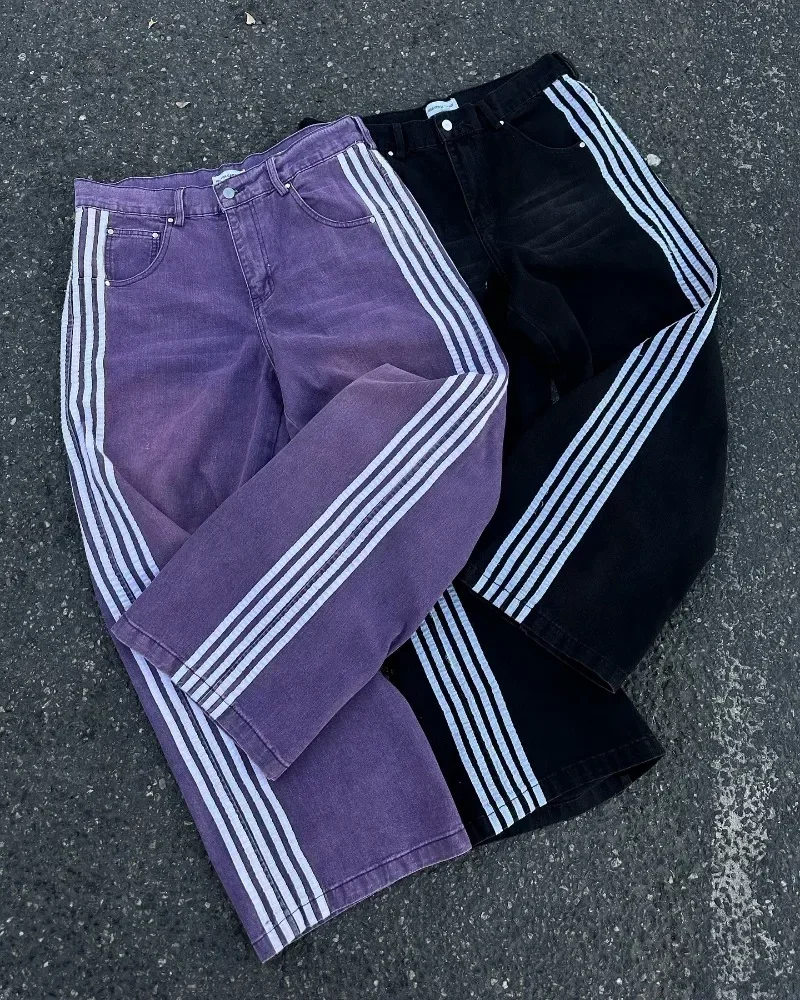 High street винтажные полосатые