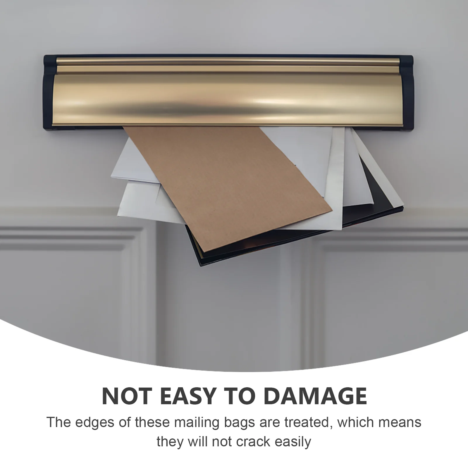 Крафт-бульбашковые почтовые конверты с тяжелыми краями