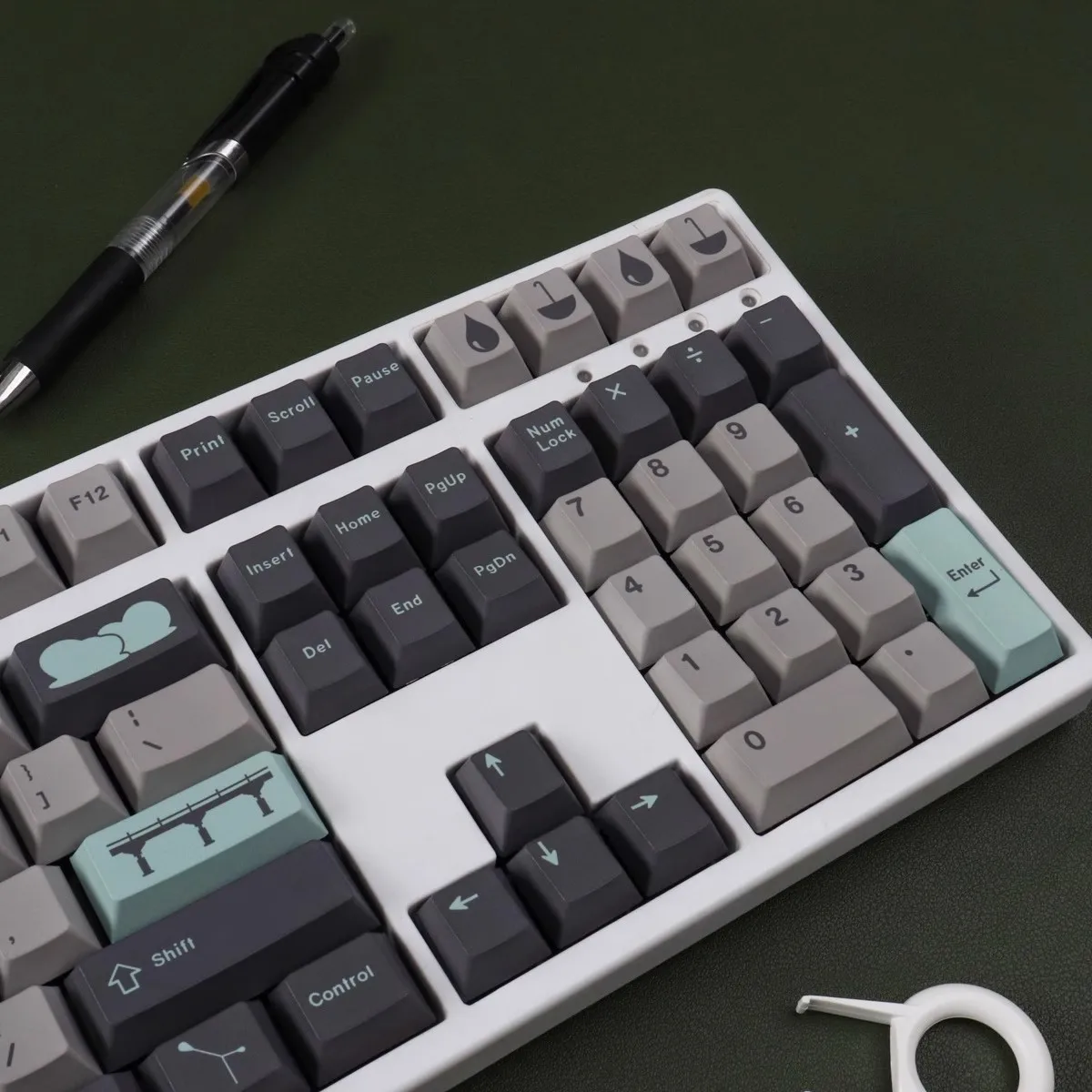Колпачки для клавиш 129 клавиш gmk в дождливый день - Фотография_4