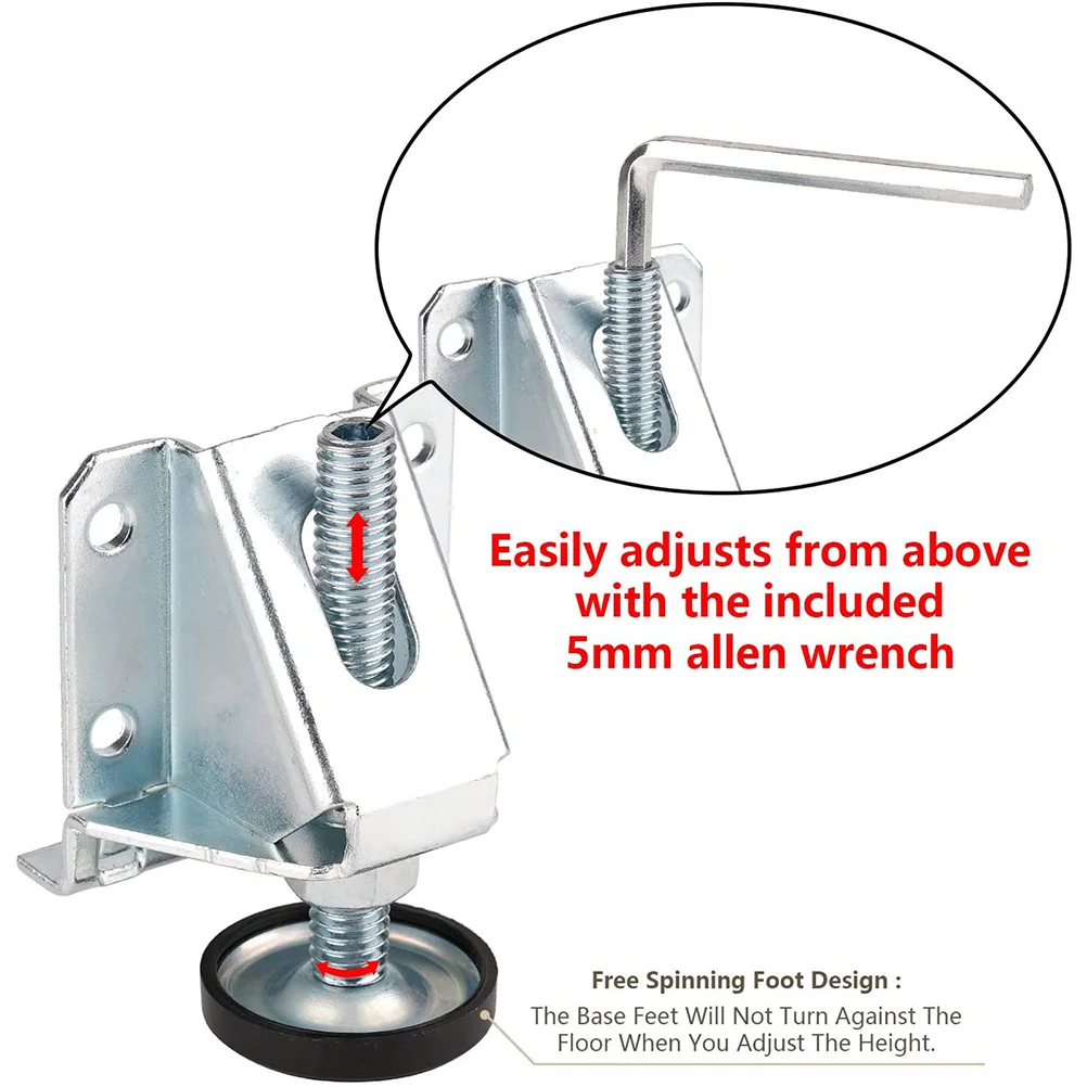 Регулируемые выравнивающие ножки для мебели - Фотография_6