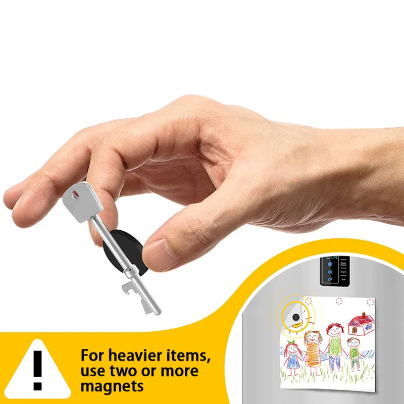 Магнитные листы круглые самоклеящиеся - Фотография_2