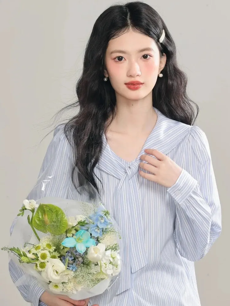 Mia girl женская одежда рубашки - Фотография_4