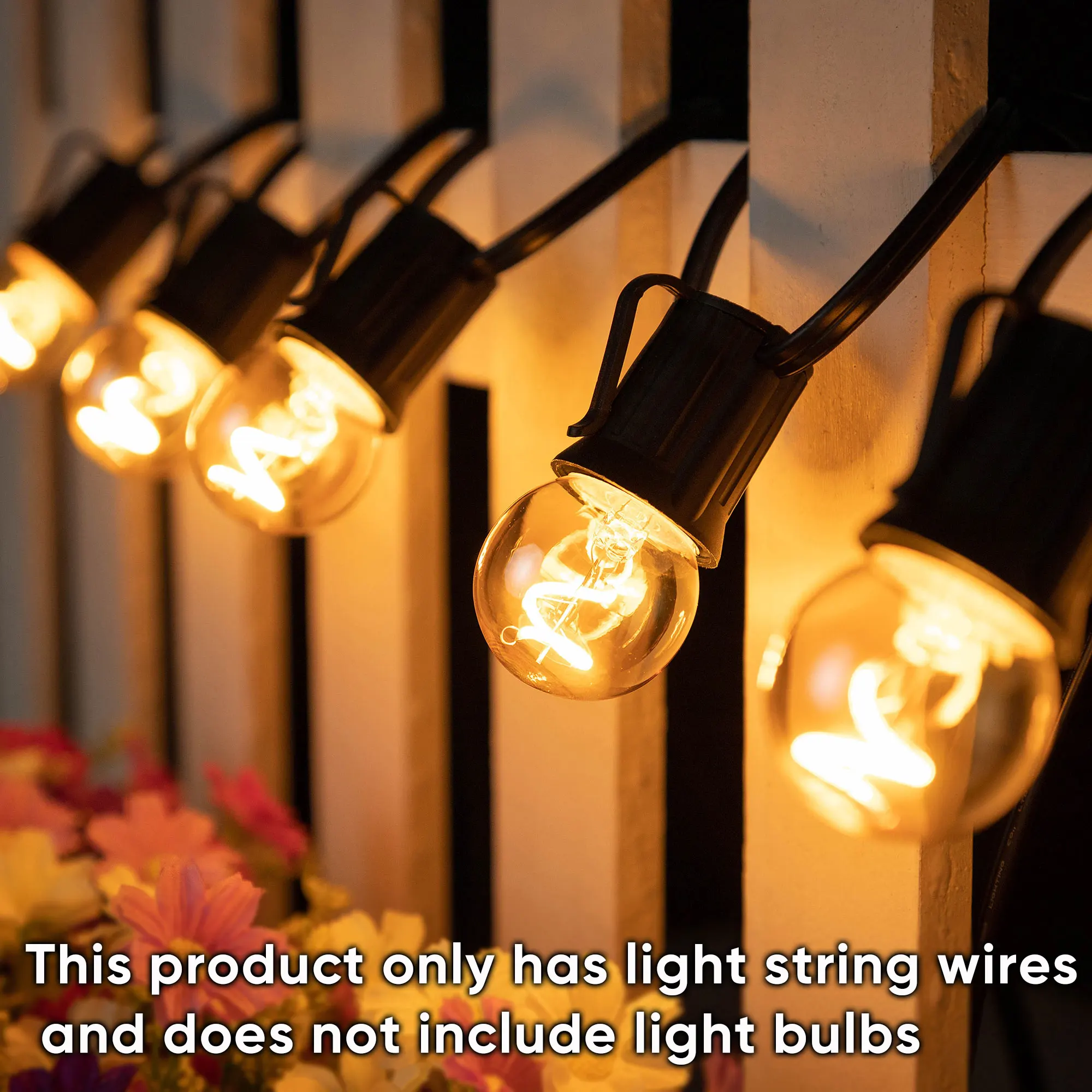 E27 light strand e26 кабель для наружного освещения - Фотография_4